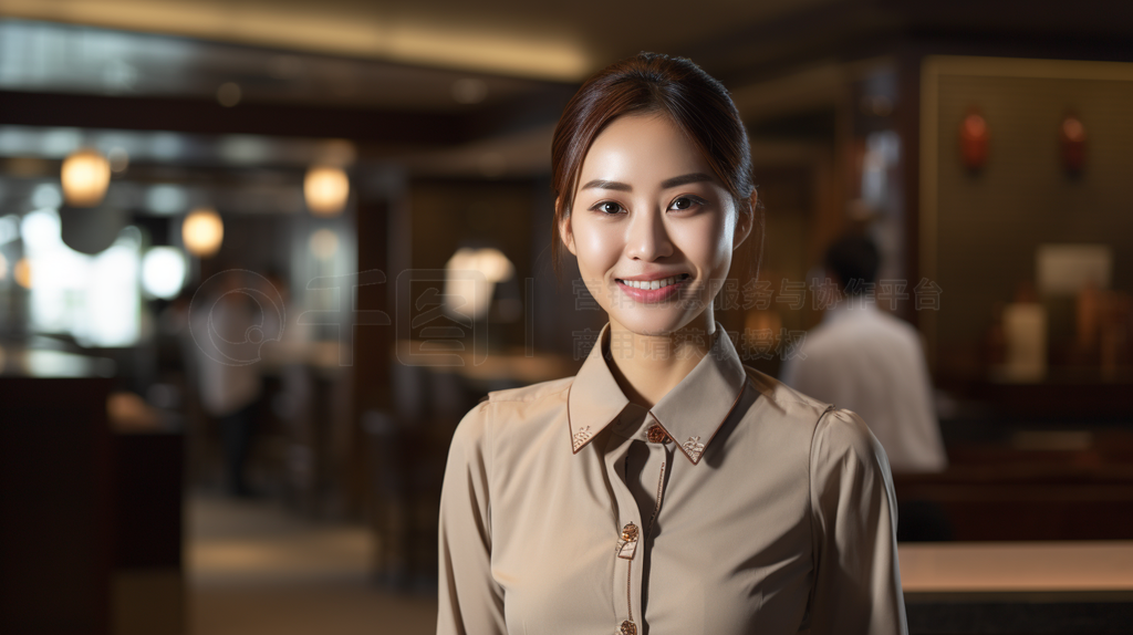 酒店服务员肖像摄影 捕捉专业与温情的瞬间